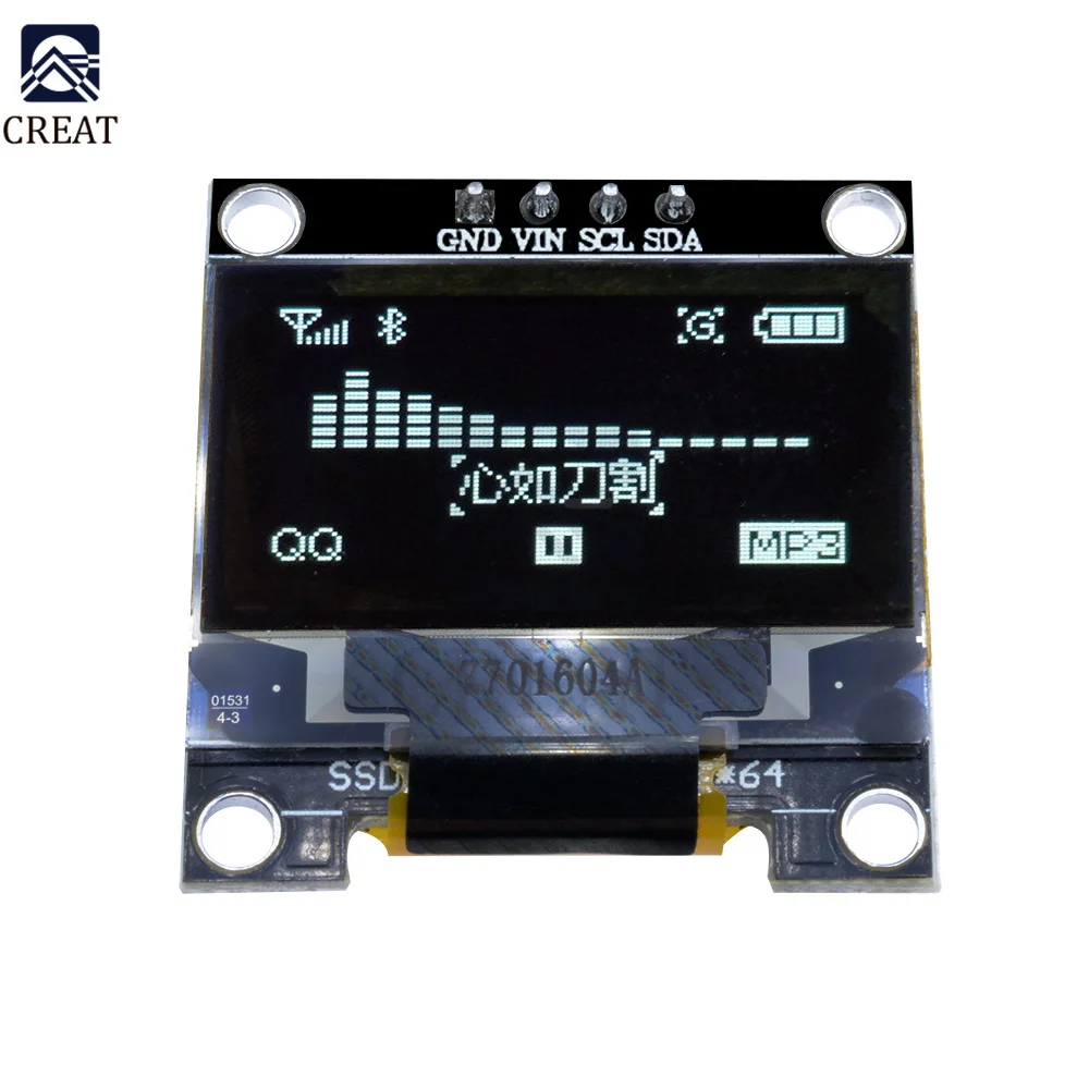 Плата драйвера контроллера Arduino STM32 0 96 дюйма 128*64 | Электронные компоненты и