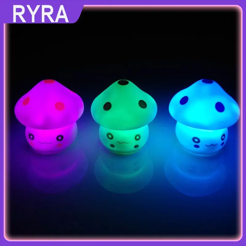 

Led Night Lights Mushroom Lamp Bedroom Bedside Lamp
