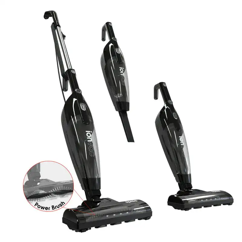

3-in-1 Multi-Surface Lightweight Upright/Handheld Vacuum Cleaner with Carpet Brush, New