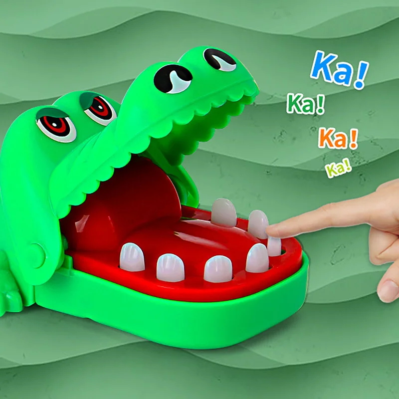 Children's Intelligence Recreational Family Games Alligator Model Children Toy Holiday Present