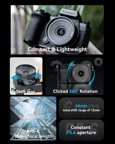 Широкоугольный объектив AstrHori 18mm F5.6 APS-C