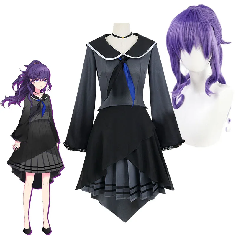 

Костюм для косплея Asahina Mafuyu Project Sekai, цветная сцена! Матросская униформа для женщин от производителя маскарадный костюм для сцены в ночное вр...