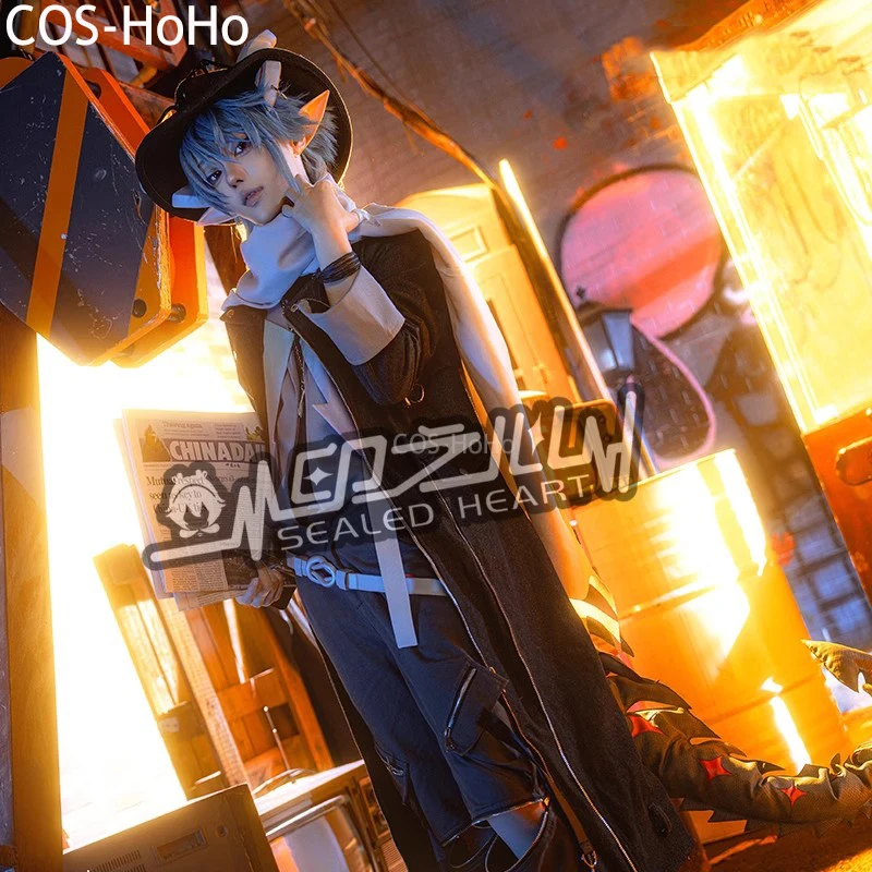 COS-HoHo Arknights Mitm игровой костюм крутая красивая униформа косплей Хэллоуин