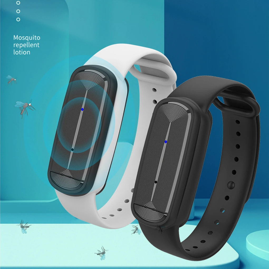 Многофункциональный наручный ремешок против комаров ультразвуковой