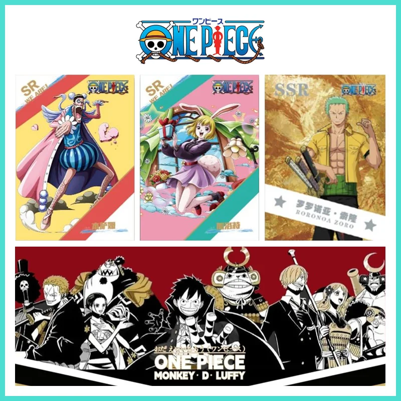 

One Piece SSR SR Card Luffy Hancock аниме персонажи бронзирующие Редкие коллекционные карты Рождественские подарки на день рождения Детские игрушки