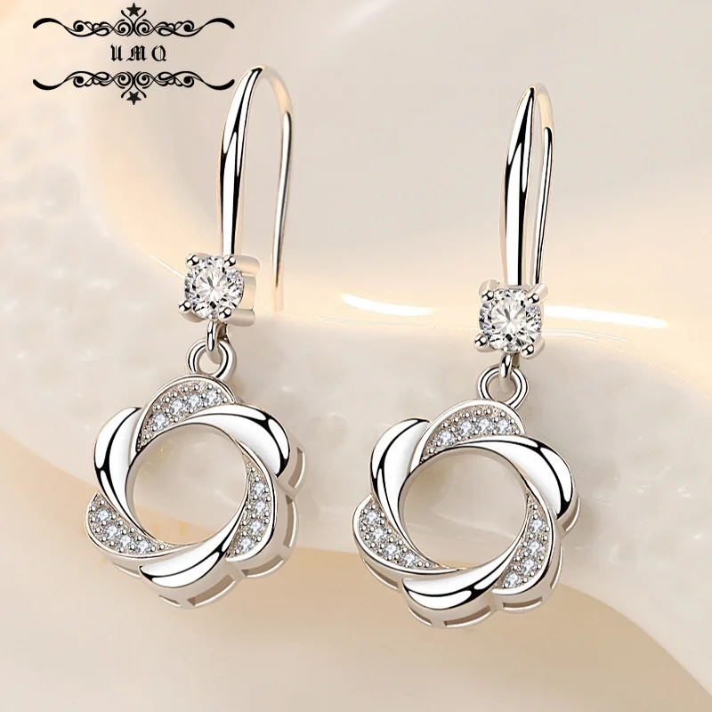 

Flower Silver Free Earrings S925