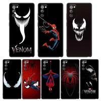 phone case for samsung note 8 9 10 m11 m12 m30s m32 m21 m51 f41 f62 m01 case silicone cover spiderman venom marvel