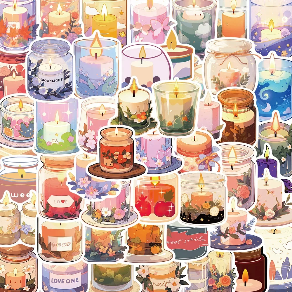 10/30/50 шт. новые мультяшные наклейки с цветочным миром чехлы для мобильных