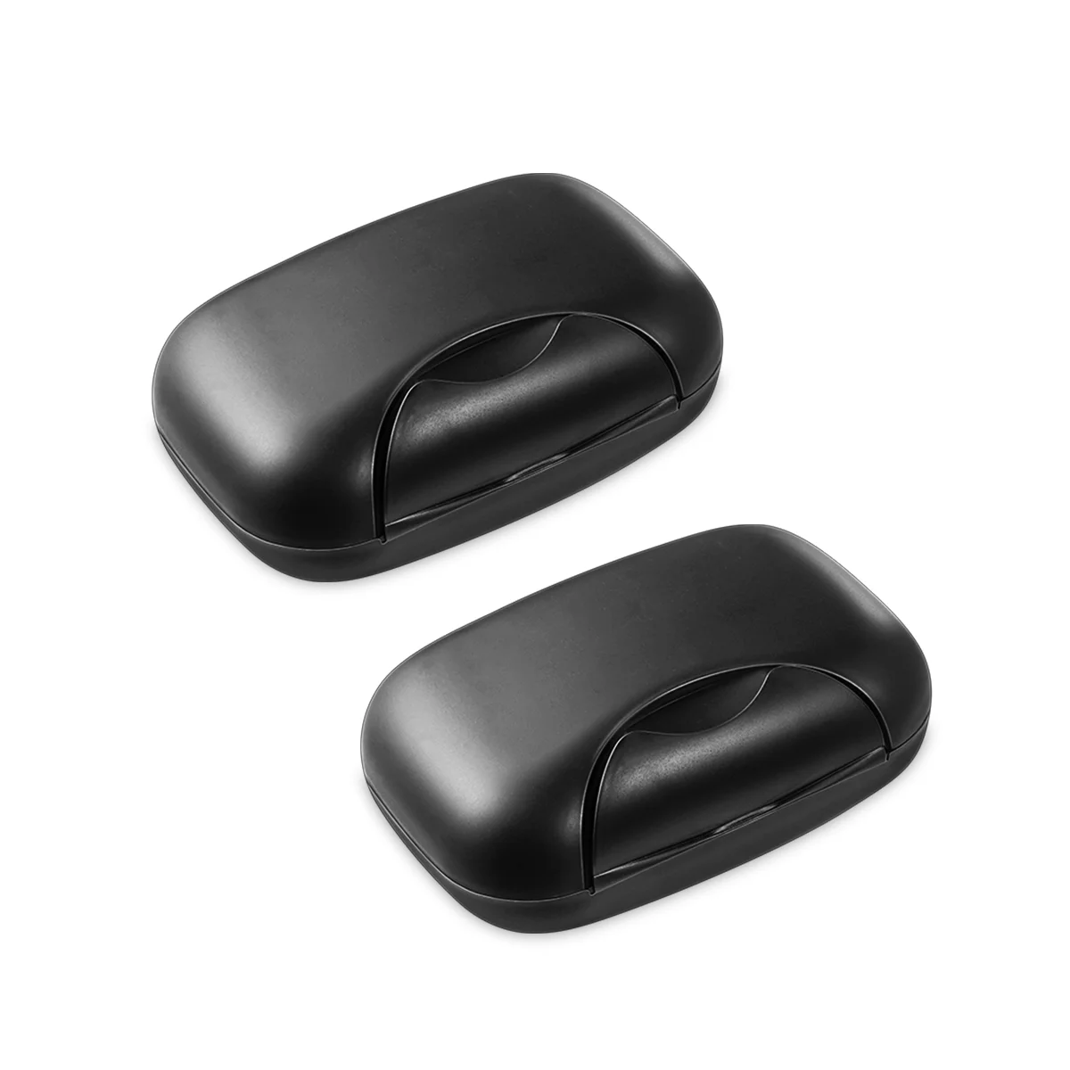 

2 Boxes Portable Sealing Dish Racks for Home Bathroom