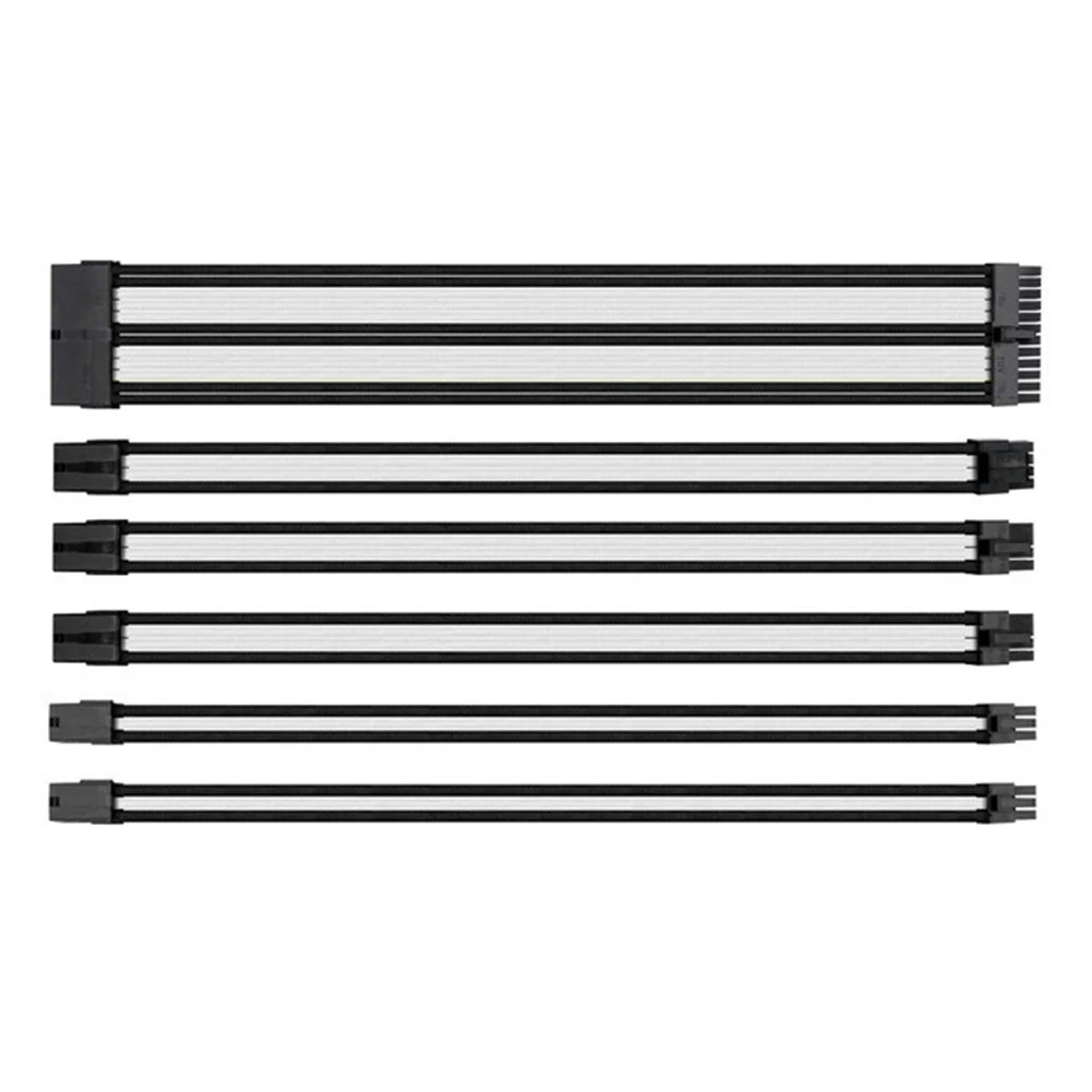 

Удлинительный кабель в комплекте, насадка для блока питания, стабильный преобразователь, 24P, 8P, 6P, базовые компьютерные соединители 18AWG, штыр...