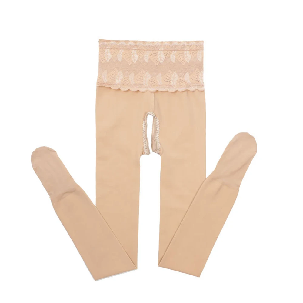 

Clothes Women Pantyhose Plus Size Seamless Sexy Lingerie Stockings Lined Stretchy Thermal Thickened Transparent