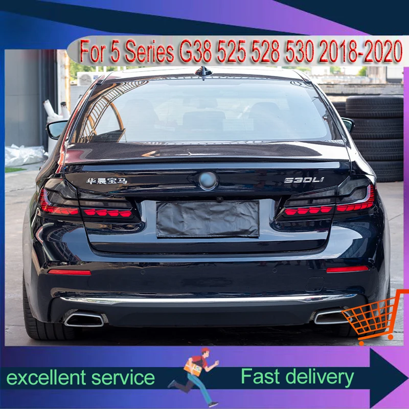 Автомобильный задний фонарь для BMW 5 серии G38 525 528 530 2018-2020 ремонт светодиодного