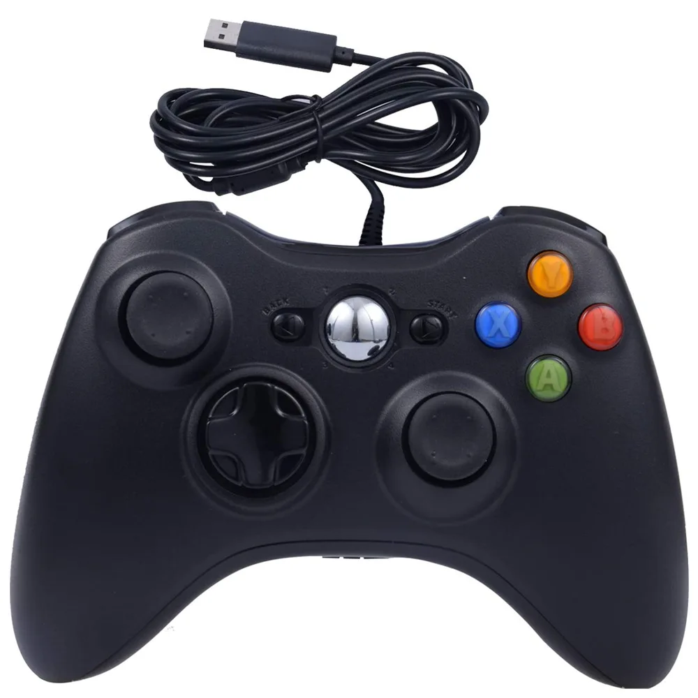 USB Wired Controller For Xbox 360 /360 slim gamepad Joypad Joystick For Microsoft XBOX360 Console For PC Windows 7,8,10,11