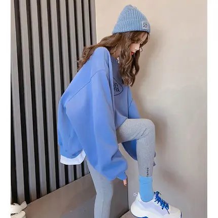 

Top coat women's cardigan winter coat loose new sports and leisure running wild long-sleeved hood