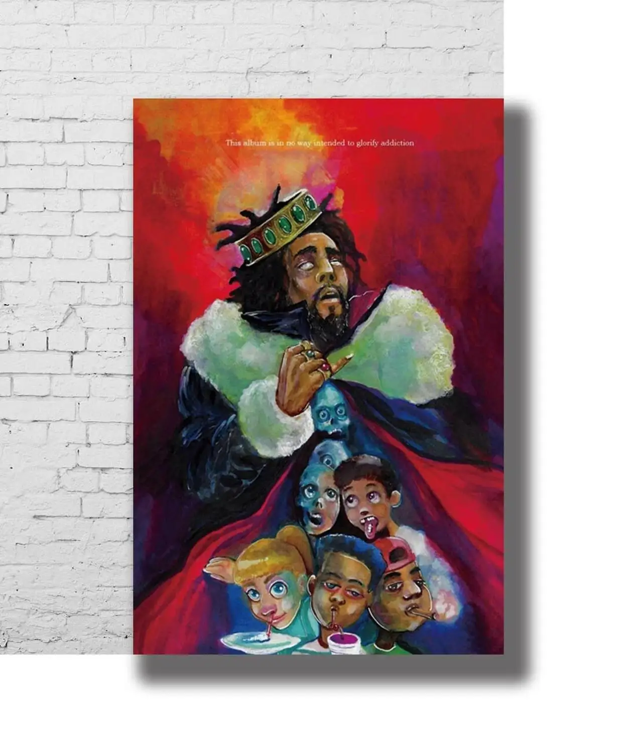 J Cole Kod Art SILK POSTER Настенное искусство Домашняя декоративная живопись