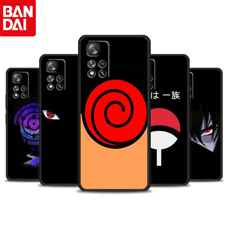 

Hot Anime NARUTO Diablo For Redmi 10 9 9C 9A 8 8A 7 7A 6 6A 5 5A 4X 5G Prime Pro Plus Soft Silicone Black Phone Case Funda