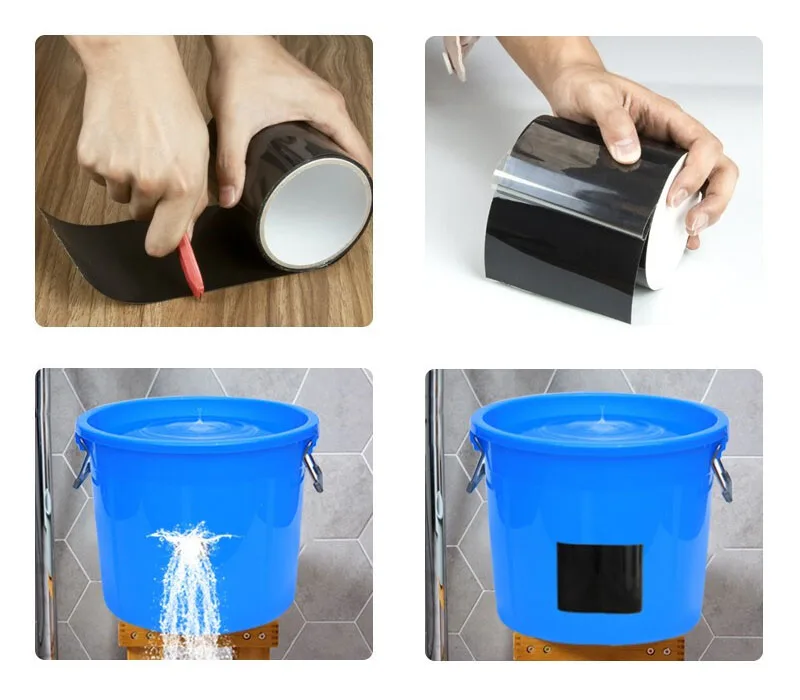 

Waterproof Pipe Tape Super Fix Strong Waterproof Stop Leak Seal Repair Insulating Tape Performance Self Tape Duct Tape