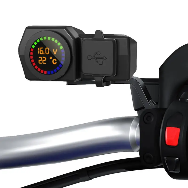 

Motorcycle USB Car Charger USB Outlet Dual Quick Charge Dual USB Super Fast Charger Auto Splitter Fast Charging For Smart Phone