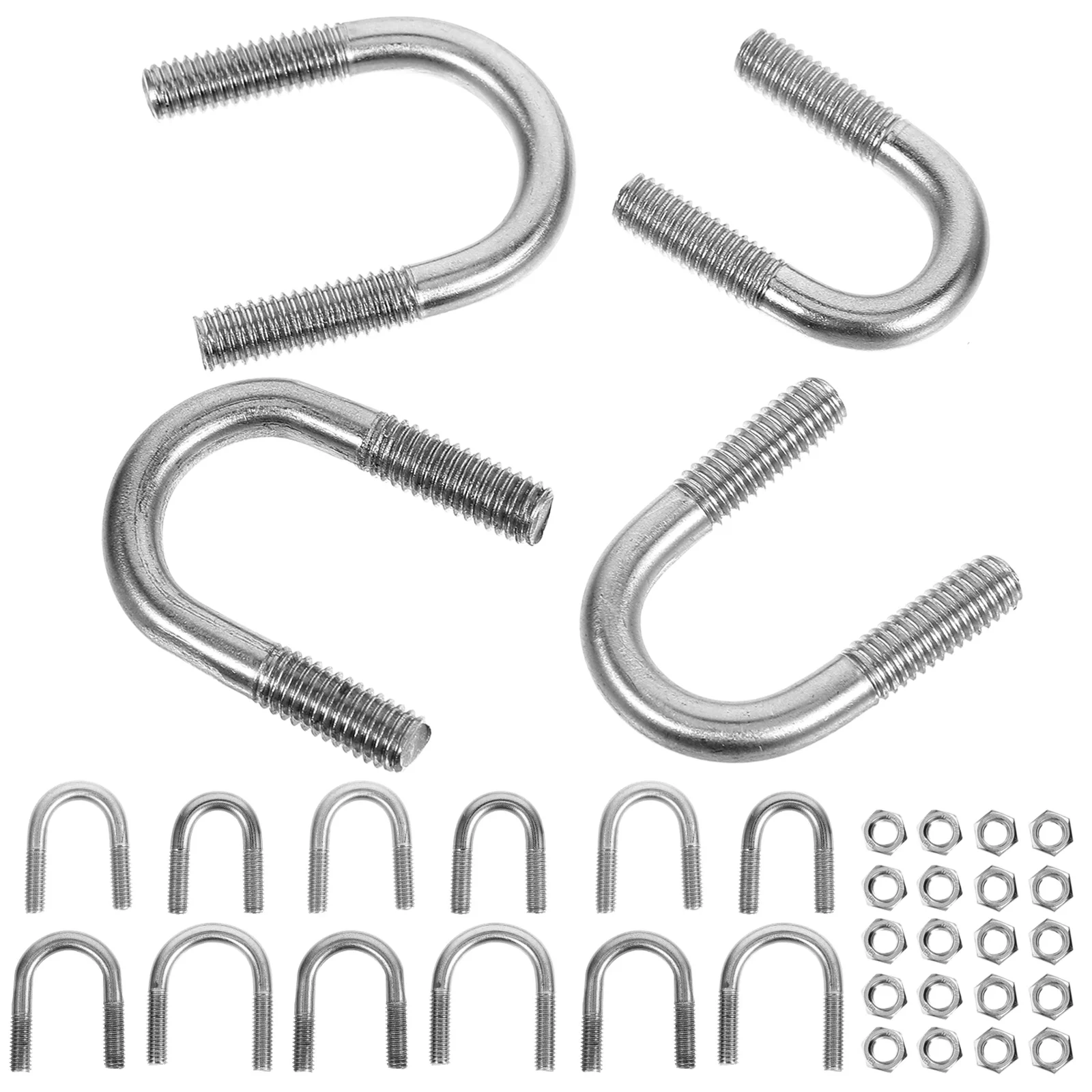 

Buckle U-Bolt Fastener Bolts Washers Stainless Shape Boat Trailer U-Bolts Steel Nuts