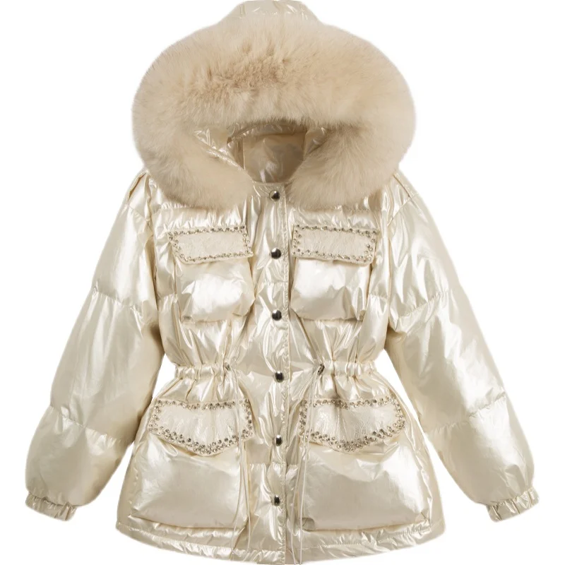 

New Women Fashion Down Jacket Casual Style Autumn Winter Coats And Parkas Female Outwear