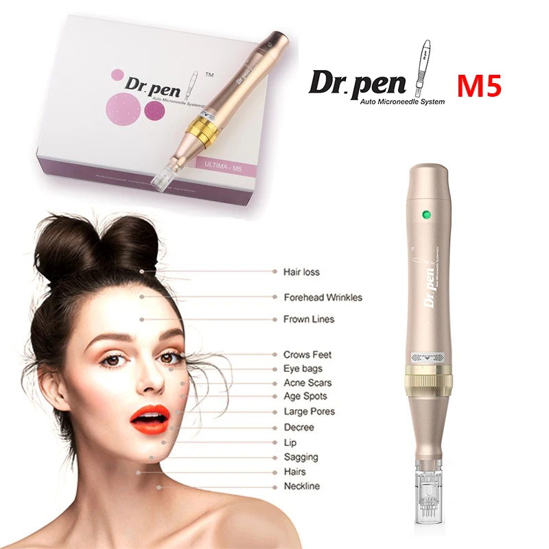 

Authentic Dr.pen Ultima M5-W Electric Wireless Dermapen Professional Microblading Facial SPA Skin Care MTS Microneedle Machine