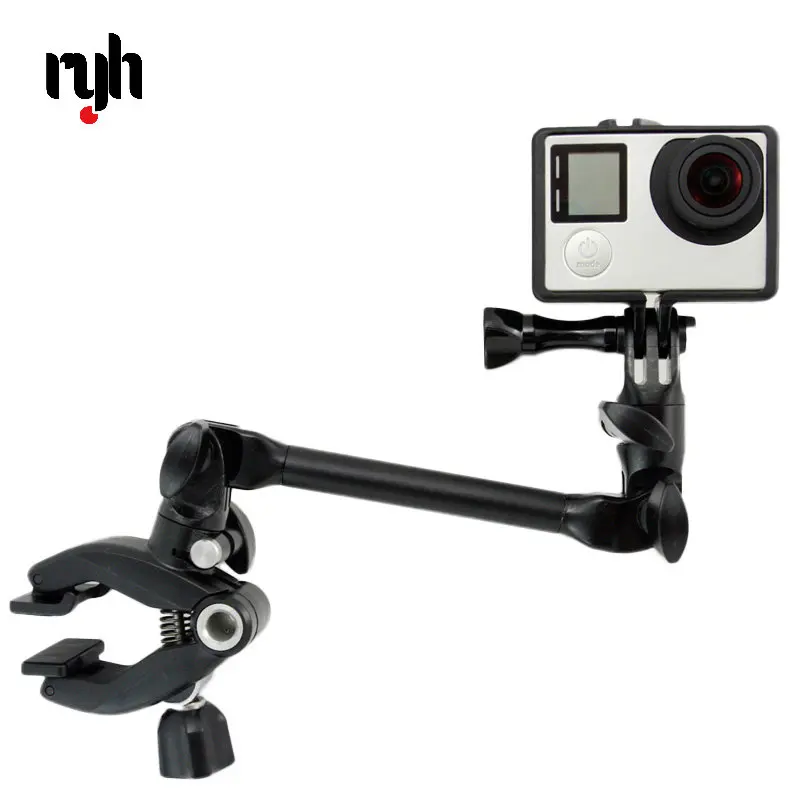 

Adjustable Instrument Guitar Music Jam Mount Rotating Stage Clamp for GoPro Hero 9 8 7 6 5 Osmo SJCAM Xiaoyi Action Accessories