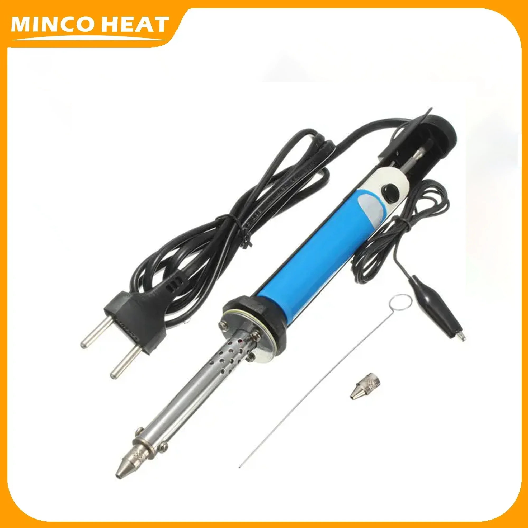 Электрический паяльник Minco Heat 2в1 синего цвета