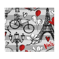 dish drying mat for kitchen drainer magnolia blossom and eiffel tower microfiber cushion pad dinnerware