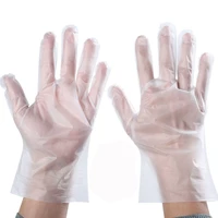 5001000 pcs disposable gloves one off plastic gloves kitchen bbq picnic cooking cleaning gloves kitchen household gloves