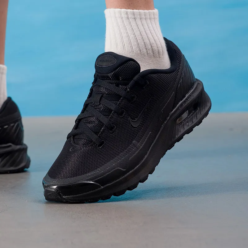 Фото Мужские повседневные кроссовки Nike Air Max IO9416‑002, верх из синтетической ткани, амортизирующая подошва Air Max Waffle, модные кроссовки. №3