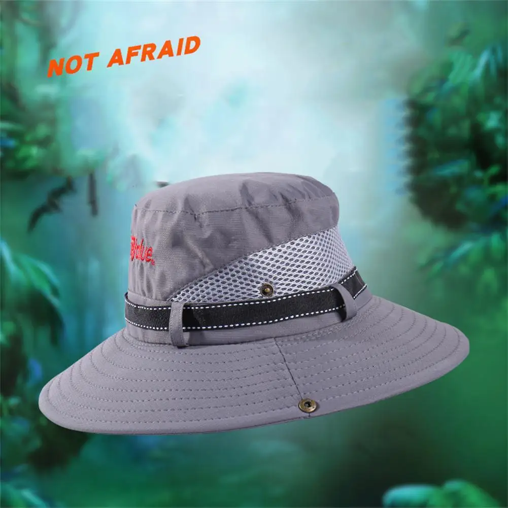 

Outdoor Fishing Hat Sunshade Sunscreen Uv Protective Foldable Breathable Quick-drying Cloth Bucket Cap