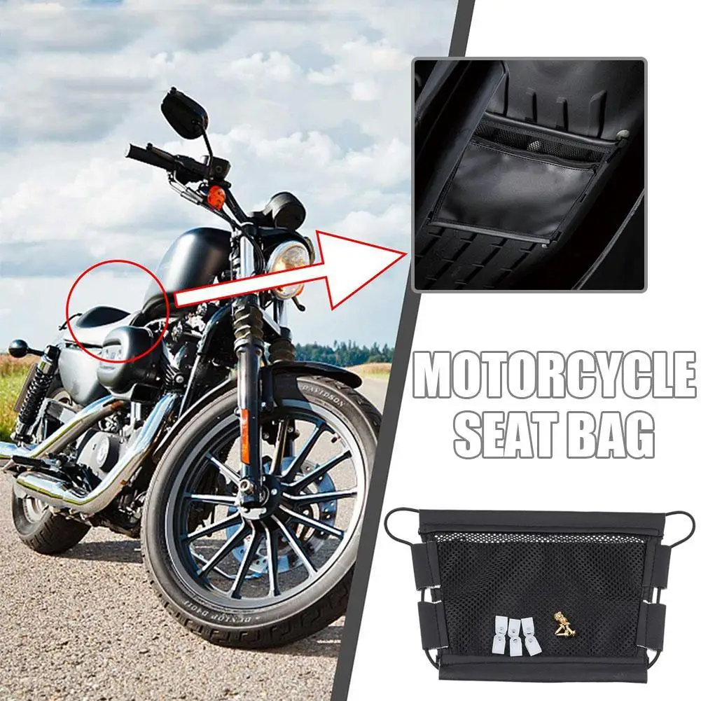 

Motorcycle Accessories Under Seat Storage Bag Leather Tool Pouch Bag For Honda X-ADV750 XADV X-ADV 750 XADV750 ADV150 ADV 150