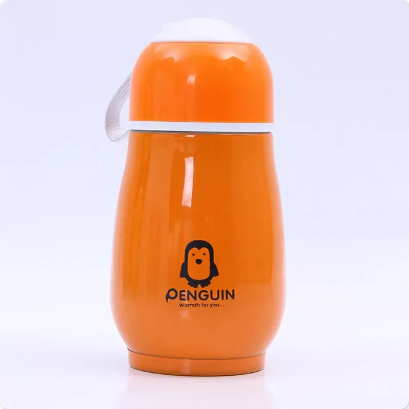 

New in Big Belly Penguin Thermos Cup Stainless Steel Insulation Child Water Cup Bottles Thermos Vacuum Flask Belly Cup