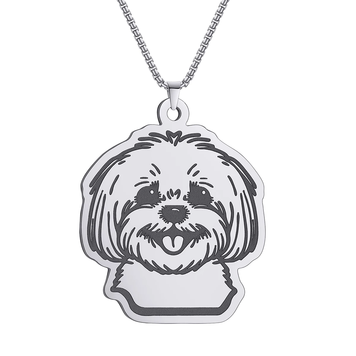 Изготовленное на заказ ювелирное изделие из нержавеющей стали брикет собаки