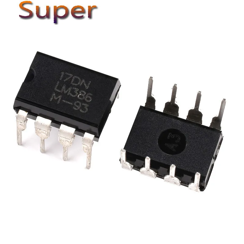 

100PCS LM386N-1 LM386N LM386 DIP-8