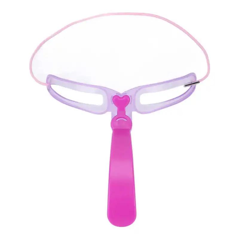 

Eyebrow Stencil Makeup Tool Wear Resistant Ergonomic Three Dimensional Convenient Eyebrow Shaping Stencil with Handle for Daily