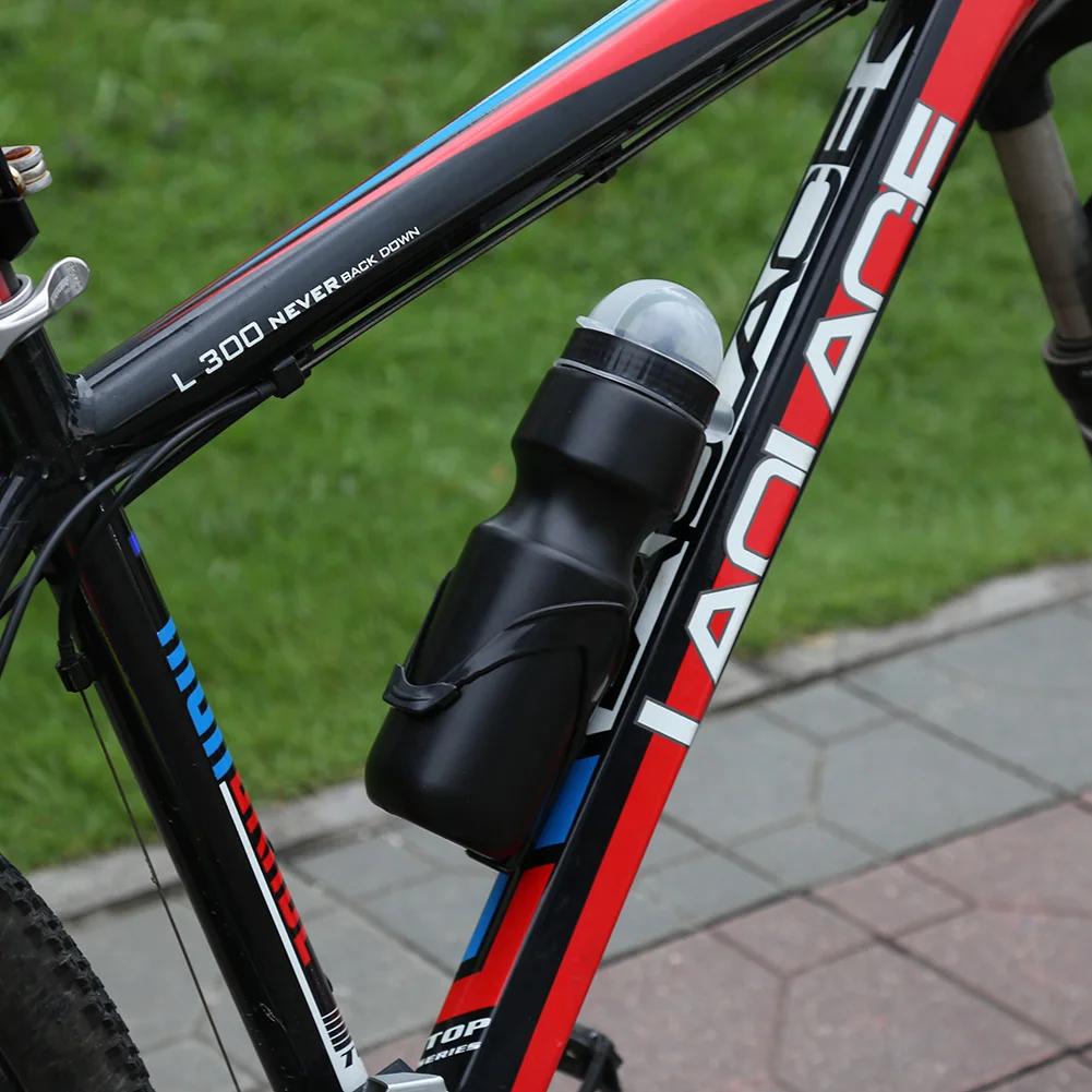 650 мл горный велосипед велосипедная бутылка для воды + держатель клетка уличная