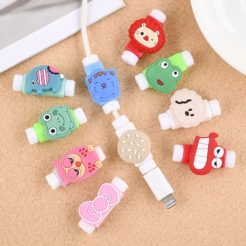 

Usb Charger Cable Winder Protector for iPhone USB Cable Charger Protector Phone Holder Cable Winder Cover For iPhone USB