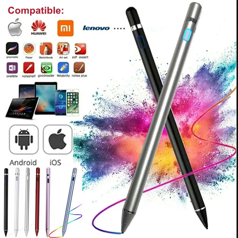 

Universal stylus pen For Android ios Windows Touch pen For ipad Apple Lenovo Xiaomi Samsung Huawei iPad tablet smart stylus Pen,