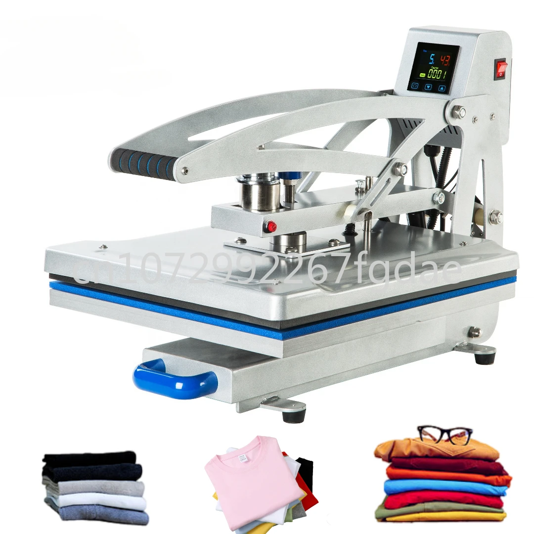 

Automatic Start of 16x20 T-shirt Printing Sublimation Transfer Machine 40x50CM Hot Press