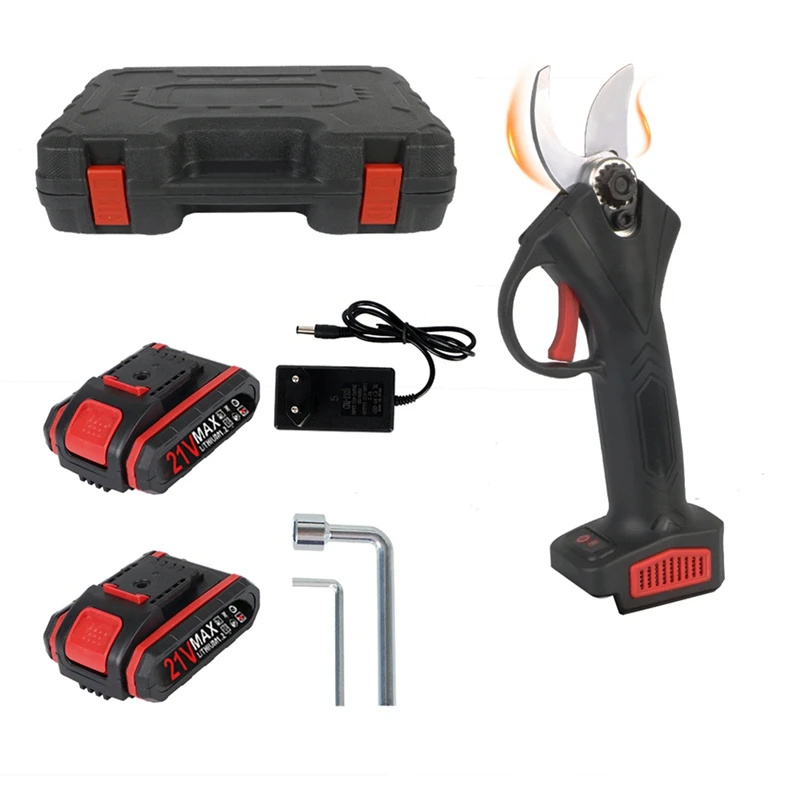 

4 Gear Electric Cordless Pruner Pruning Shear With 6000Mah Lithium-Ion Battery Efficient Fruit Tree