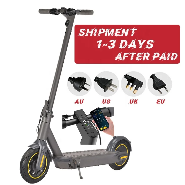 

HEZZO Drop Ship UK EU Warehouse 36v 15Ah 500W powerful EScooter 10inch ninebot g30 max long range Moped adult Electric Scooter