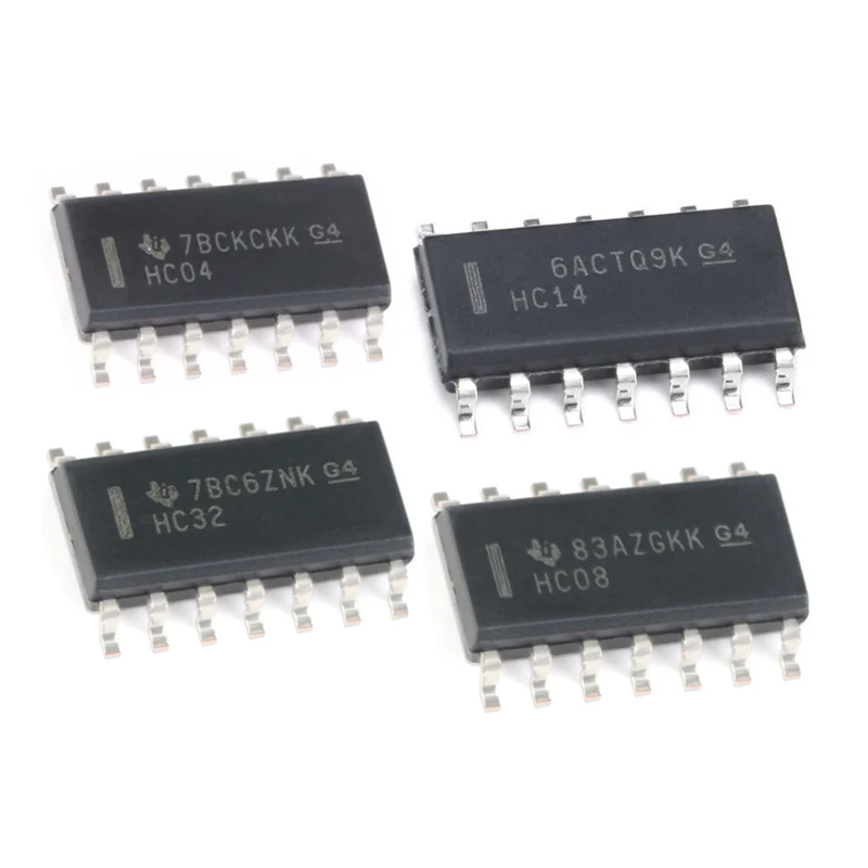 SN74HC00DR SN74HC02DR SN74HC04DR SN74HC08DR SN74HC14DR SN74HC27DR SN74HC32DR SN74HC74DR SN74HC86DR SOP-14, 10 шт.