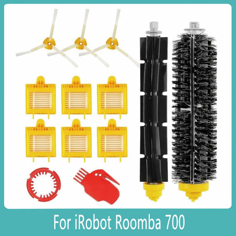 

For iRobot Roomba Vacuum Cleaner Parts 700 720 750 760 765 770 772 774 775 776 780 782 785 786 790 Series Kit HEPA Filter Brush