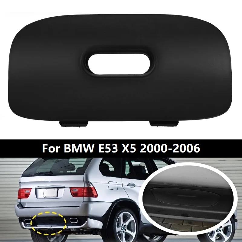 

Auto Rear Bumper Trailer Cover Trim 51128402327 For BMW E53 X5 2000-2006 Car Accessories Exterior Parts