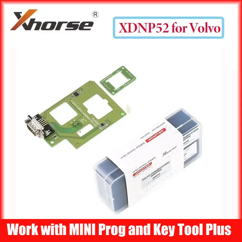

Адаптер Xhorse XDNP52 для Volvo CEM (MPC5748G), работающий с MINI Prog и Key Tool Plus VVDI xdnp52 XDNP52GL, адаптер без пайки