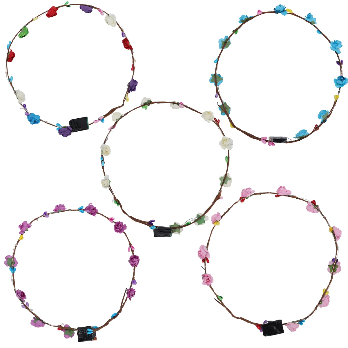 

5 шт., головные уборы со светодиодной подсветкой