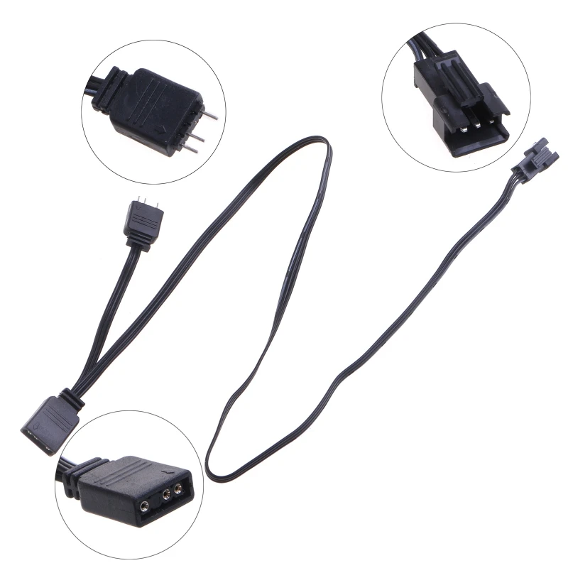 

Разветвитель RGB 3PIN 5V RGB, разветвитель RGB для MSI, Прямая поставка