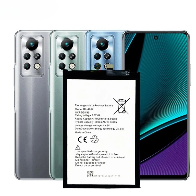 Фото BL-49JX для Infinix Note 10 Pro/X695/Zero 5G/X6815/X697/Note 11 Pro. Замена аккумулятора для телефона. Аккумулятор класса А с инструментами. №4
