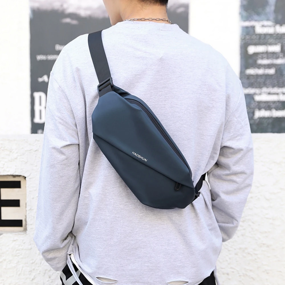 

Fashion Fanny Packs for Women Men Multi-Pockets Waist Bag Waterproof Material with Adjustable Strap